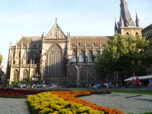 Beautiful, historic Liege Cathedral