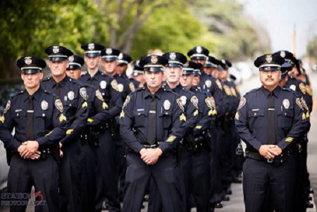 Both images from 14th annual Oxnard Police Memorial Ceremony -Facebook