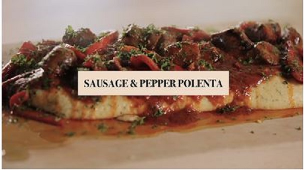 Recipe of the Week | Watch Fabio’s Kitchen: Sausage & Pepper Polenta