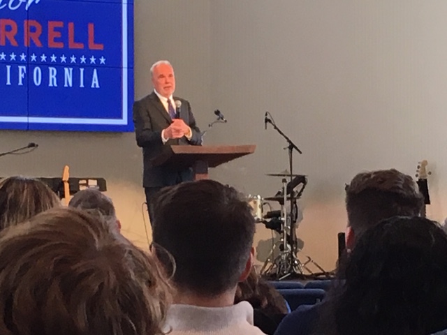 California State Senator Mike Morrell:  “Our pastors are Missing In Action”
