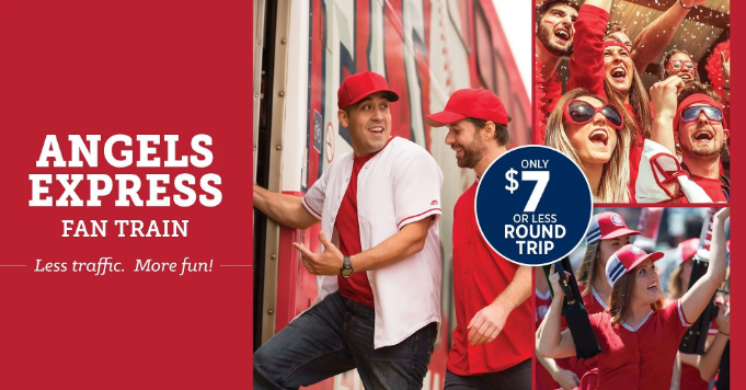 Metrolink Hits a Home Run with Angels Express Train Service for Select Angels Home Games