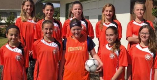 Local AYSO Region 39 12u Girls National Team Soccer – Raising funds to attend National Games