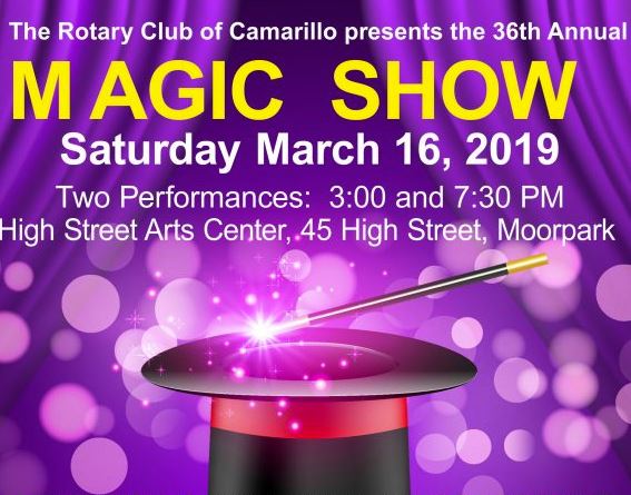 Rotary’s Annual Magic Show on March 16th