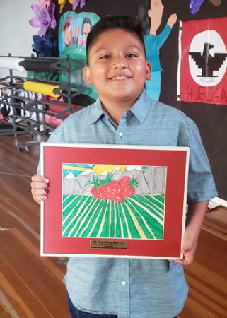 Fifth Grader From McKinna Elementary School Selected Winner of 36th Annual California Strawberry Festival Youth Art Design Contest