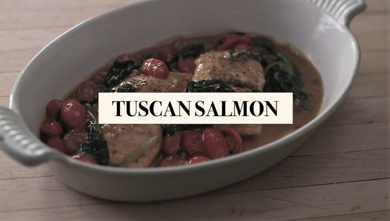 Recipe of the Week | Watch Fabio’s Kitchen: Tuscan Salmon