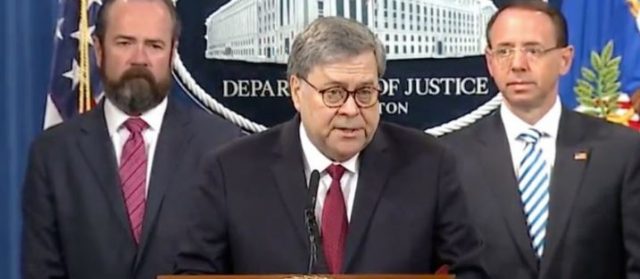 AG Barr: ‘Bottom Line’ From Mueller Report Is ‘No Collusion’