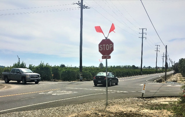 Ventura County Public Works Agency’s Improvements to Traffic Safety on Santa Paula Street to Minimize Potential Collisions