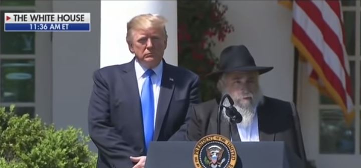 San Diego Synagogue Rabbi Applauds Trump: ‘You Heal People In Their Worst Of Times’